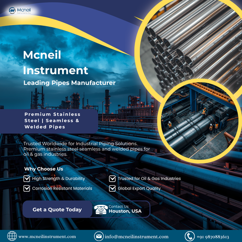 Pipes Manufacturer, Supplier & Exporter in Houston | Mcneil Instrument.png