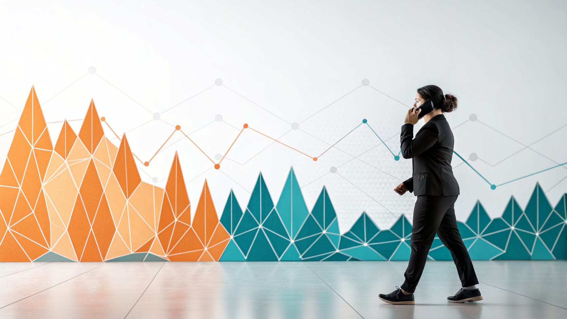 AI voice agent handling peak call volume