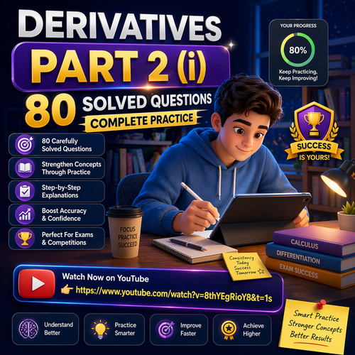 Derivatives Part 2 (i) 80 Solved Questions Complete Practice 🔥.png