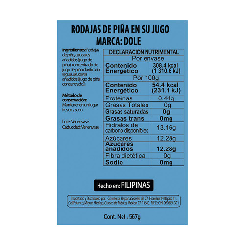 00038900001438 Piña enlatada en rebanada DU0187 2.1
