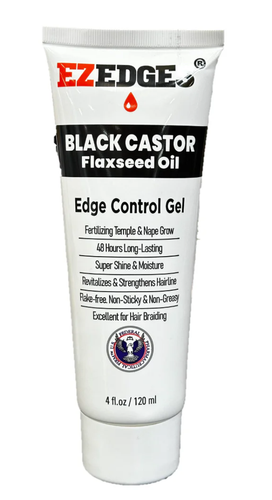 EZ Edge Control Black Castor Flaxseed Oil 4 oz.png