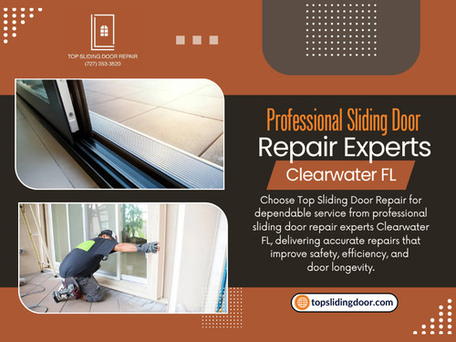 A little attention here and there, a bit of regular care, and knowing when to call in professionals like Top Sliding Door Repair—that’s really all it takes to keep things running smoothly.
Because in the end, it’s not about fixing a broken door.It’s about not letting it get there in the first place

Website: https://topslidingdoor.com/locations/clearwater-fl/

Phone: +1(727) 353-3520

Read Our Blogs:
https://topslidingdoor.wordpress.com
https://topslidingdoortampa.tumblr.com
https://topslidingdoor.wixsite.com/patiodoorrepairtampa

Related Links:
https://linktr.ee/topslidingdoortampa
https://www.apsense.com/user/topslidingdoor
https://whoosmind.com/topslidingdoor