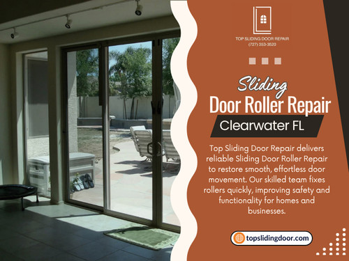 Most homeowners wait until the door becomes difficult to move, and by then, the damage is already done. That’s when Sliding door roller repair Clearwater FL becomes unavoidable.Before you know it, you’re dealing with Sliding door roller repair Clearwater FL when all it needed was a quick clean every week or two.

Website: https://topslidingdoor.com/locations/clearwater-fl/

Phone: +1(727) 353-3520

Read Our Blogs:
https://topslidingdoor.wordpress.com
https://topslidingdoortampa.tumblr.com
https://topslidingdoor.wixsite.com/patiodoorrepairtampa

Related Links:
https://linktr.ee/topslidingdoortampa
https://gravatar.com/topslidingdoor
https://vimeo.com/topslidingdoor