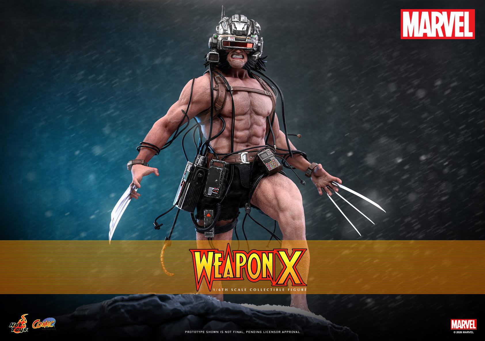 Hot Toys unveils Weapon X inspired by Marvel Comics