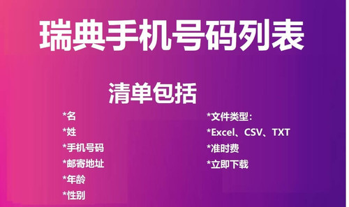 Sweden Cell Phone Number List.jpg