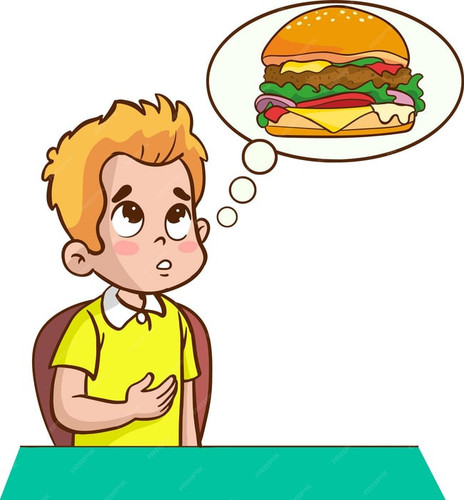 hungry children who wants eat hamburger vector illustration 723224 1867.jpg