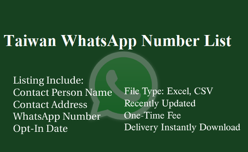 Taiwan WhatsApp Number List.png
