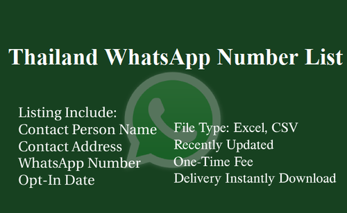 Thailand WhatsApp Number List.png