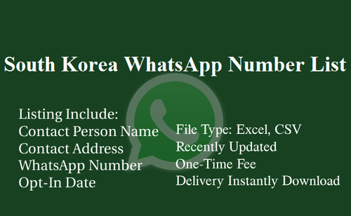 South Korea WhatsApp Number List.png