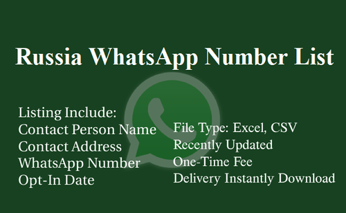 Russia WhatsApp Number List.png