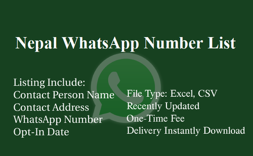 Nepal WhatsApp Number List.png