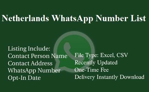 Netherlands WhatsApp Number List.png