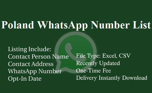 Poland WhatsApp Number List.png