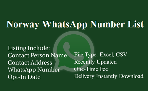 Norway WhatsApp Number List.png