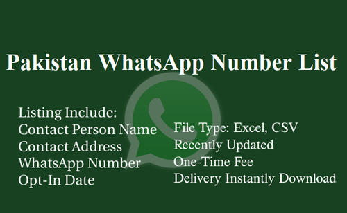 Pakistan WhatsApp Number List.png