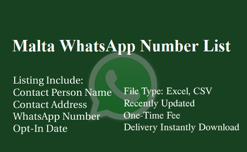 Malta WhatsApp Number List.png