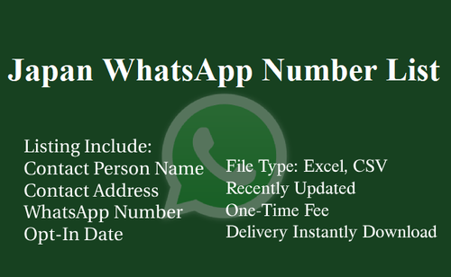 Japan WhatsApp Number List.png