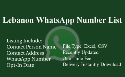 Lebanon WhatsApp Number List.png