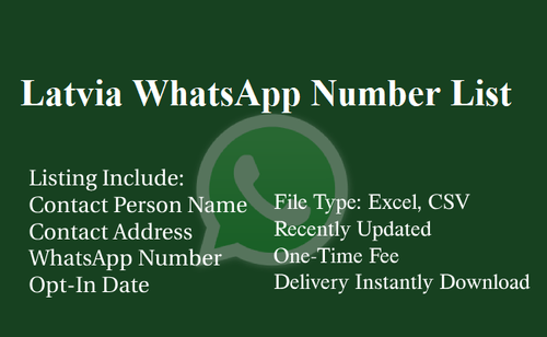 Latvia WhatsApp Number List.png