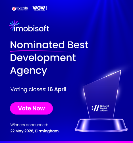 Imobisoft nominated for best development agency award.png