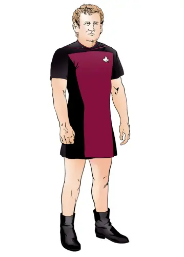 chief obrien in a dress.webp