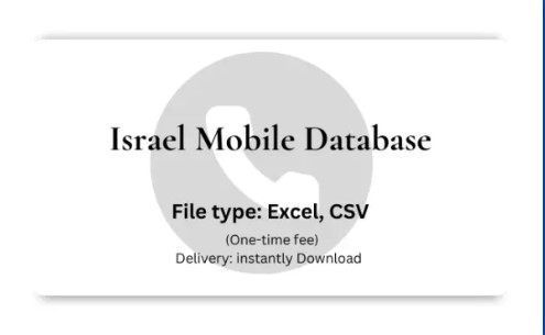 Israel Mobile Database.jpg