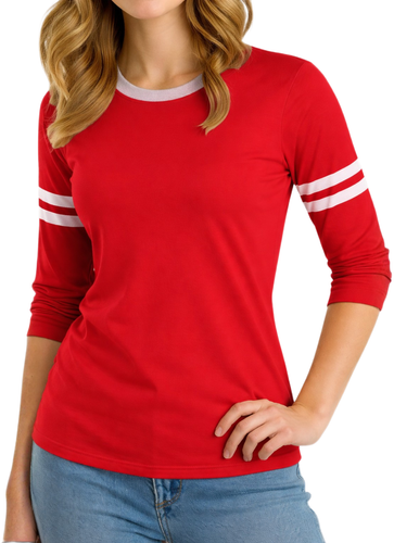 Womens Ringer Long Sleeve Red.png