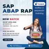 SAP ABAP RAP  NEW BATCH Join Online on April 09th!