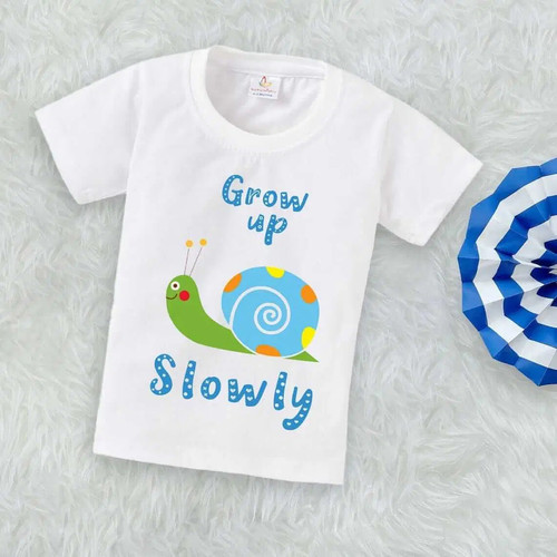 grow up slowly print family tshirt for kids unisex.jpg
