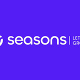 Seasons v2 Logo with Tagline "Let It Grow"