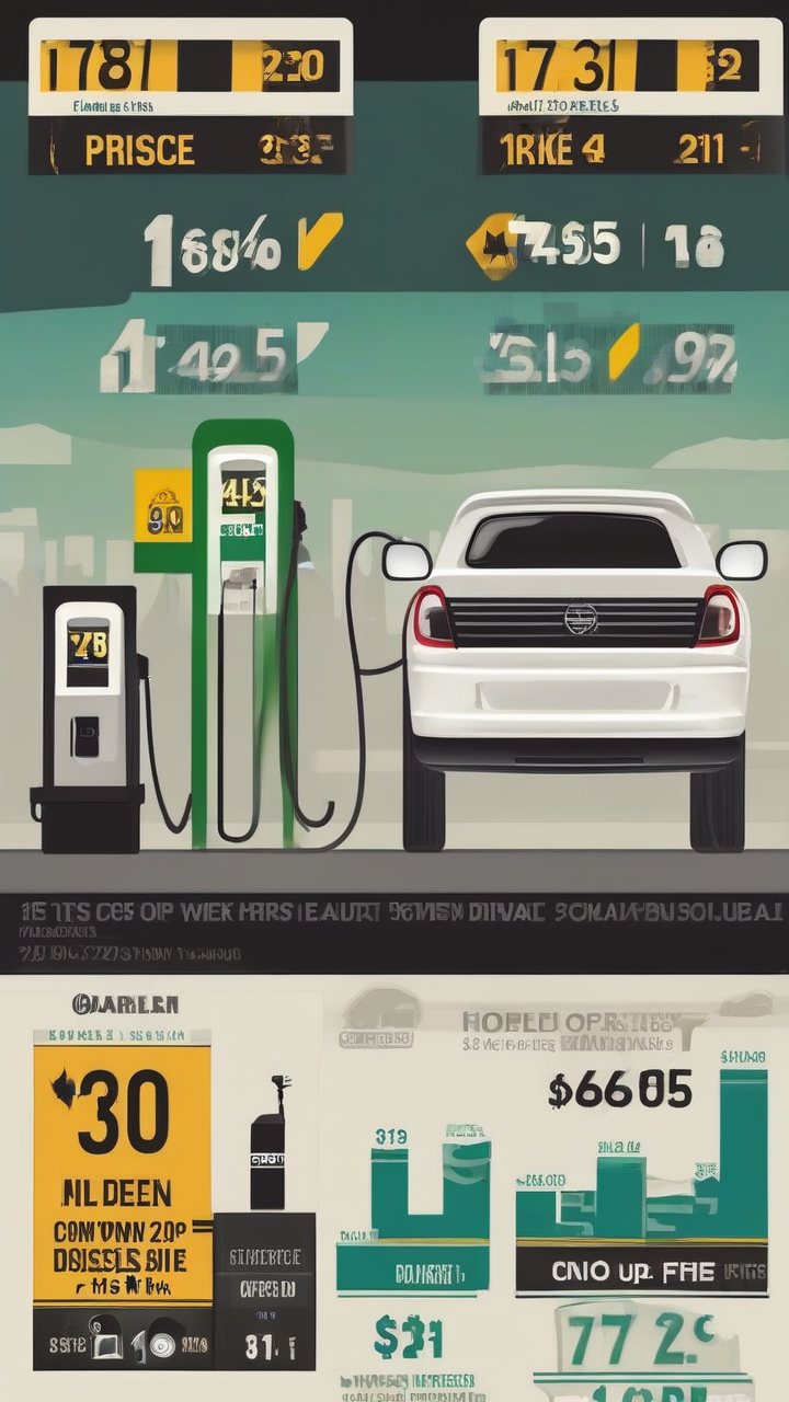 Price of diesel down, gasoline up next week