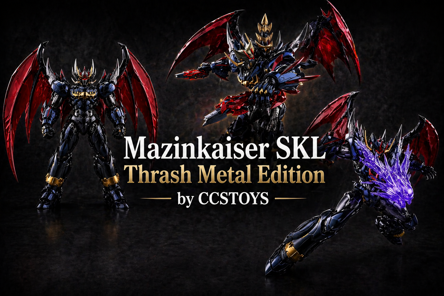 Mazinkaiser SKL Thrash Metal Edition and God of Thunder set announced