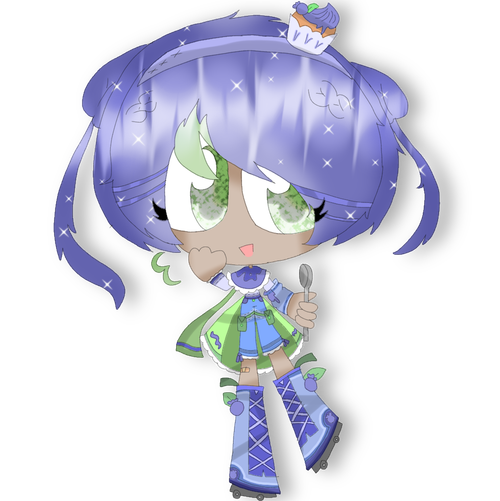 blueberry cream cupcake spoon relmi.png