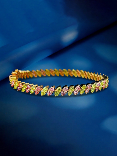 Elegant Lab Grown Diamond Bracelet by Anazia Jewels.png