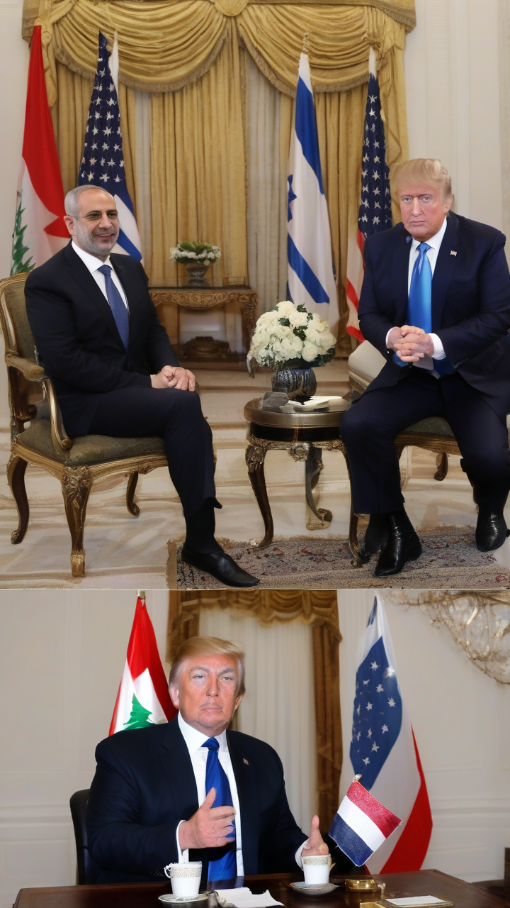 Trump to meet Lebanon, Israel envoys on truce extension