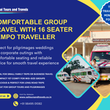 Group transportation requires comfort, coordination and reliability.