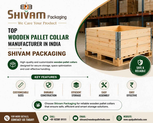 Top Wooden Pallet Collar Manufacturer in India Shivam Packaging.jpg