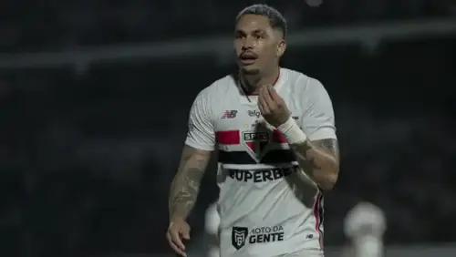 Luciano marca contra o Mirassol, é substituído por dor na panturrilha e comenta situação