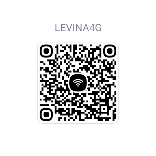 Wi Fi QR code LEVINA4G