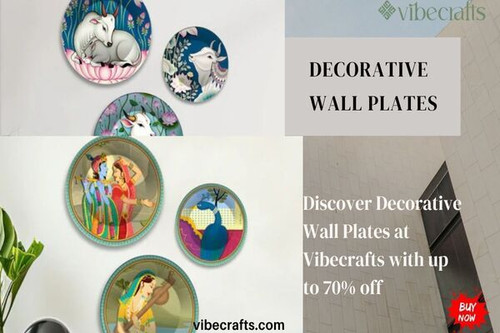 Decorative Wall Plates by Vibecrafts for Stylish Home Decor.jpg
