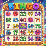 Colorful bingo board 202604252130