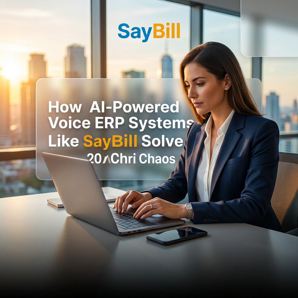 How AI-Powered Voice ERP Systems Like SayBill Solve 2026 Supply Chain Chaos