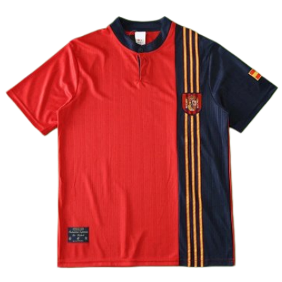1996 season Spain home retro Fan version