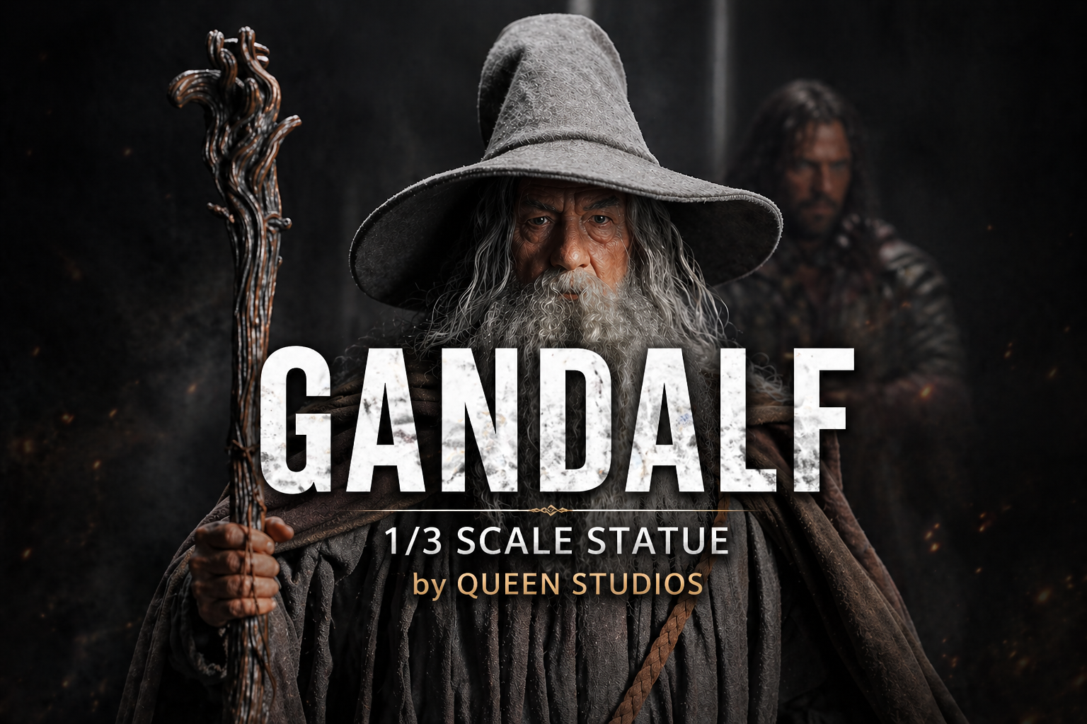 Gandalf arrives in Queen Studios 1/3 scale collection