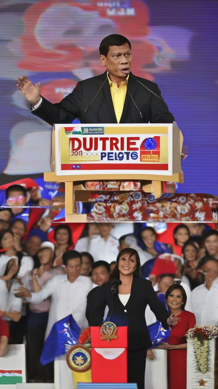 VP Duterte poll lead slips, Robredo gains