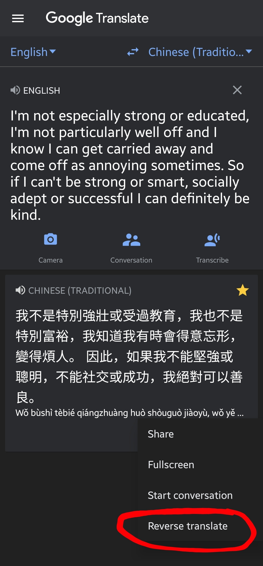 essay in chinese google translate