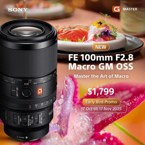 Ống kính Sony FE 100mm F2.8 Macro GM