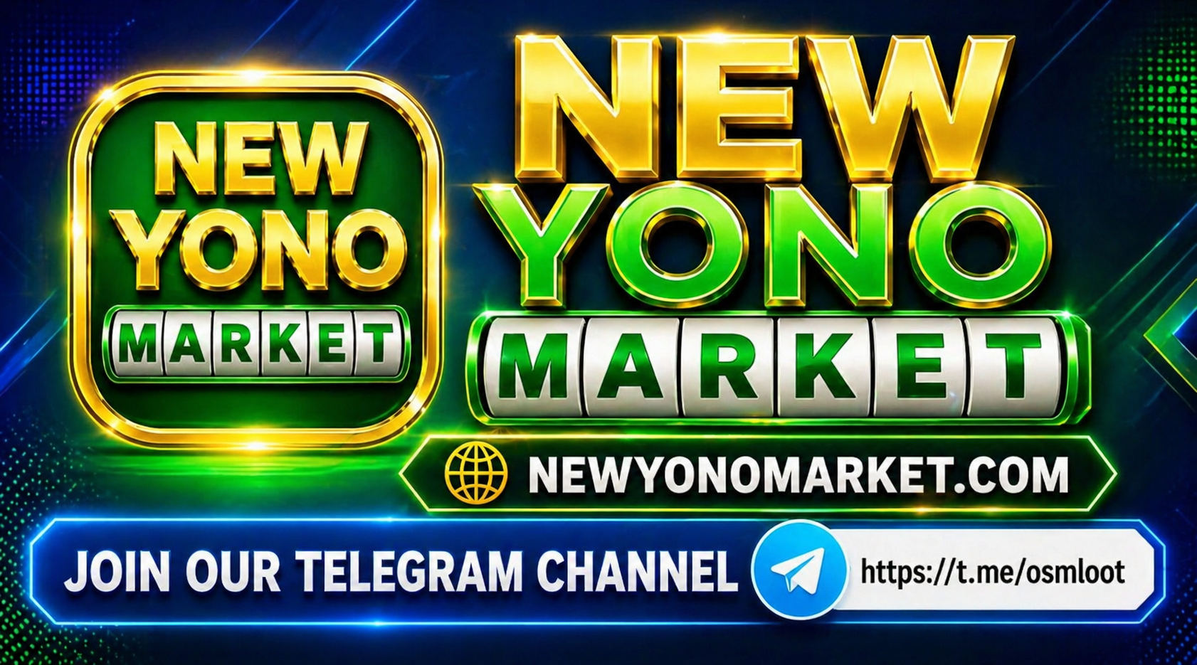 New Yono Market  Banner