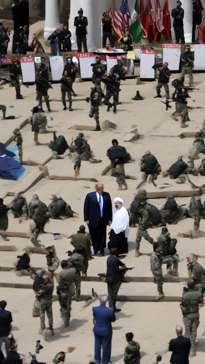 Trump says US tried to arm Iran protesters, but lost weapons