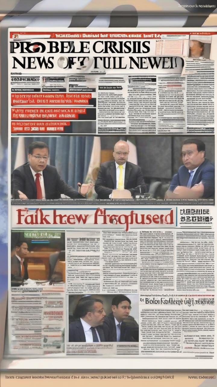 Probe of crisis fake news pushed